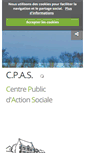 Mobile Screenshot of cpas.seneffe.be